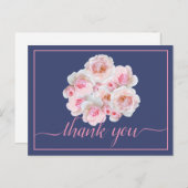 Schöne rosa Rosen Farbe Hintergrund Chic Vielen Da Postkarte (Vorne/Hinten)