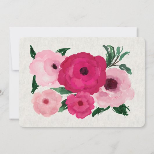 Schöne rosa Rosen jedes Mal (Vorderseite)