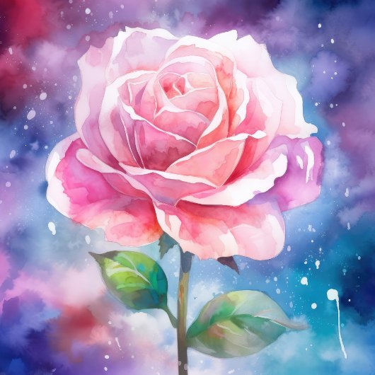 Schöne rosa Rosen-Puzzle Puzzle