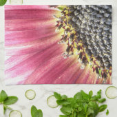 Schöne rosa Sonnenblume Küchentücher (Gefaltet)