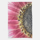 Schöne rosa Sonnenblume Küchentücher (Vertikal)