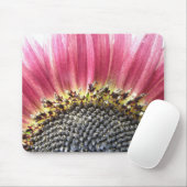 Schöne rosa Sonnenblumenmousepad Mousepad (Mit Mouse)