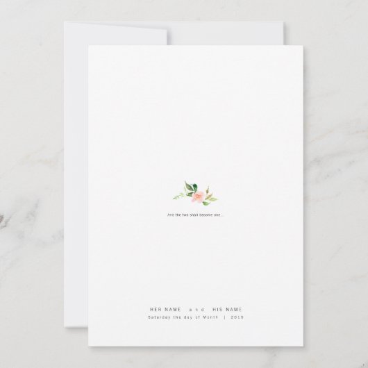 Schöne rosa Spitzen und Ribbon Hochzeitseinladunge Einladung (Rückseite)