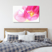 SCHÖNE ROSA TULPEN LEINWANDDRUCK (Insitu (Schlafzimmer))