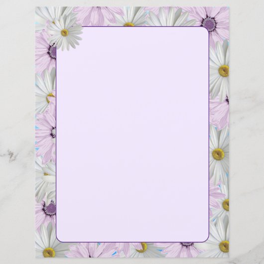 Schöne rosa und weiße Milchsorten 8,5 x 11 (Vorderseite)