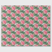 Schöne, rosa Vintage Rose Dekoupage oder Geschenk Geschenkpapier (Flach)