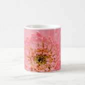 Schöne rosa Zinnia-Blume Kaffeetasse (Mittel)