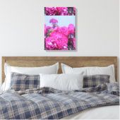 Schöne Rose Blume mit gesteppten Leinwänden Leinwanddruck (Insitu (Schlafzimmer))