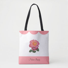 Schöne Rose Blume Natur Tasche