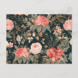 Schöne Rose Blume Postkarte