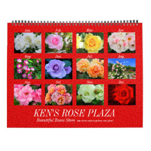 SCHÖNE ROSE CALENDAR レ ダ KALENDER