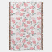 Schöne Rose Decke (Vorderseite Vertikal)