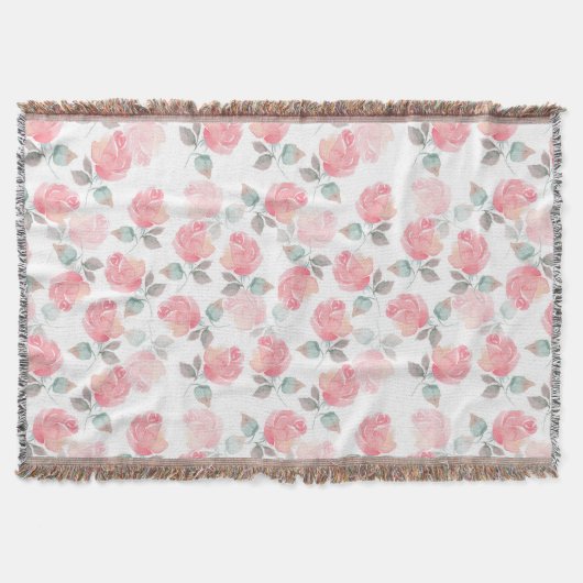 Schöne Rose Decke (Vorderseite)