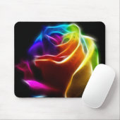 Schöne Rose der Farben 1 Mousepad (Mit Mouse)