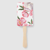 Schöne Rose Fächer (Rückseite)