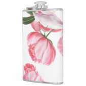 Schöne Rose Flachmann (Links)