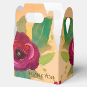 Schöne Rose Flower Gastgeschenke Hochzeiten Geschenkschachtel (Geöffnet)