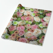 Schöne Rose Geschenkpapier (Ungerollt)