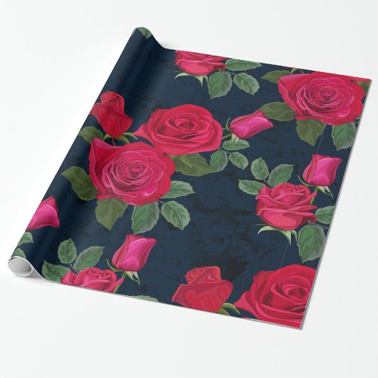 Schöne Rose Geschenkpapier