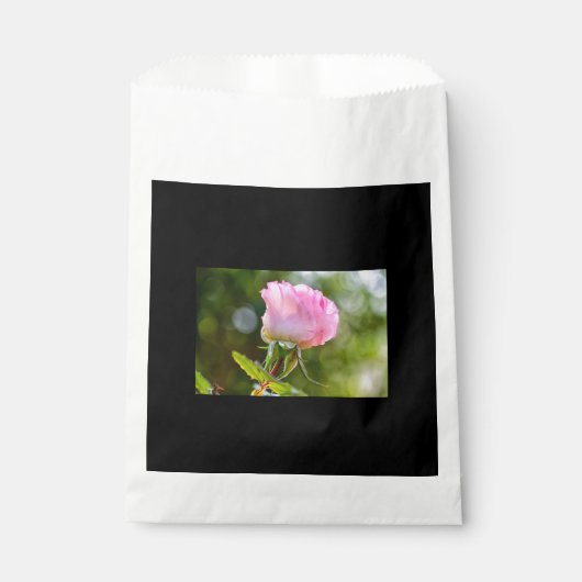 Schöne Rose Geschenktütchen (Vorderseite)