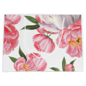 Schöne Rose Große Geschenktüte (Vorderseite)