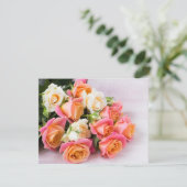 Schöne Rose Grußkarte Karte (Stehend Vorderseite)