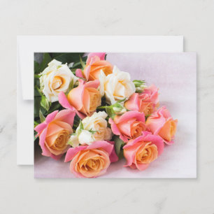 Schöne Rose Grußkarte Karte