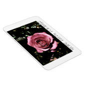 Schöne Rose Hoffnung, Glaube, Mut Magnet (Rechte Seite)