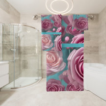 Schöne Rose im Vintagen Look