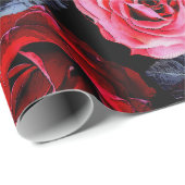 Schöne Rose in Bloom Geschenkpapier (Rolleneckpunkt)