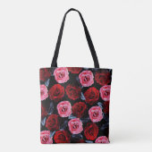 Schöne Rose in Bloom Tasche (Rückseite)