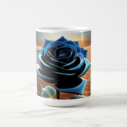 Schöne Rose Kaffeetasse (Mittel)