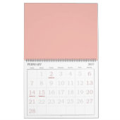 Schöne Rose Kalender (Feb 2027)
