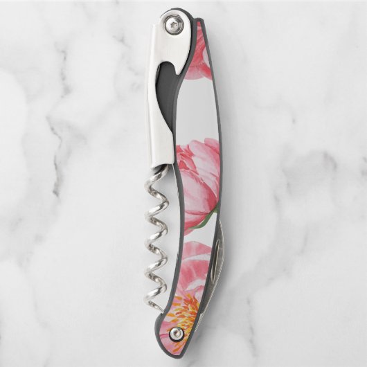 Schöne Rose Kellnermesser (Vorderseite)