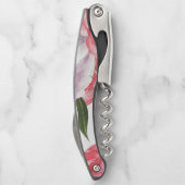 Schöne Rose Kellnermesser (Rückseite)