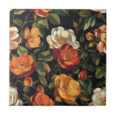 Schöne Rose Keramik Fliesen für das Badezimmer (Vorderseite)