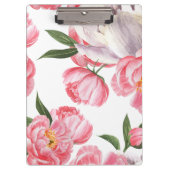 Schöne Rose Klemmbrett (Vorderseite)