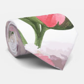 Schöne Rose Krawatte (Gerollt)