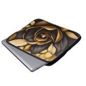 SCHÖNE ROSE LAPTOPSCHUTZHÜLLE (Vorne Knopf)