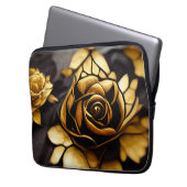 SCHÖNE ROSE LAPTOPSCHUTZHÜLLE (Vorderseite Links)