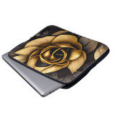 SCHÖNE ROSE LAPTOPSCHUTZHÜLLE (Vorne Knopf)