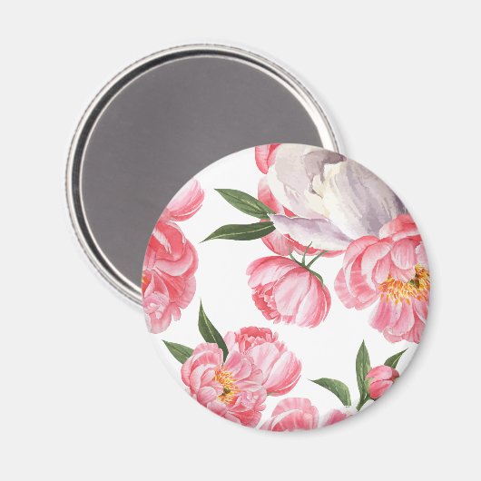 Schöne Rose Magnet (Vorderseite/Rückseite)