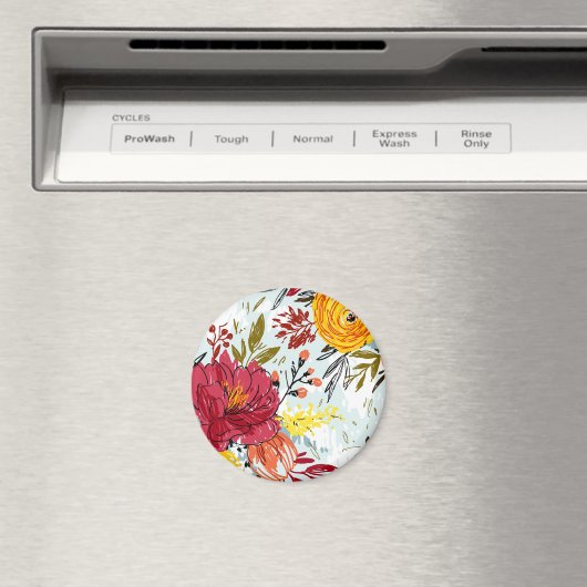 Schöne Rose Magnet (In Situ (Geschirrspüler))