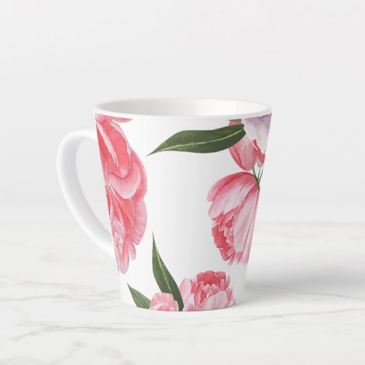 Schöne Rose Milchtasse (Linke Ecke)