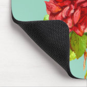Schöne Rose Mousepad (Ecke)