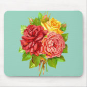 Schöne Rose Mousepad (Vorne)