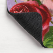 Schöne Rose Mousepad (Ecke)