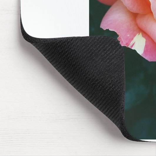 Schöne Rose Mousepad (Ecke)