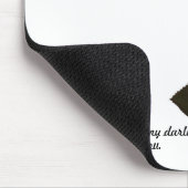 Schöne Rose Mousepad. Mousepad (Ecke)