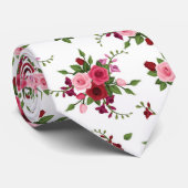 Schöne Rose Neck Tie Krawatte (Gerollt)